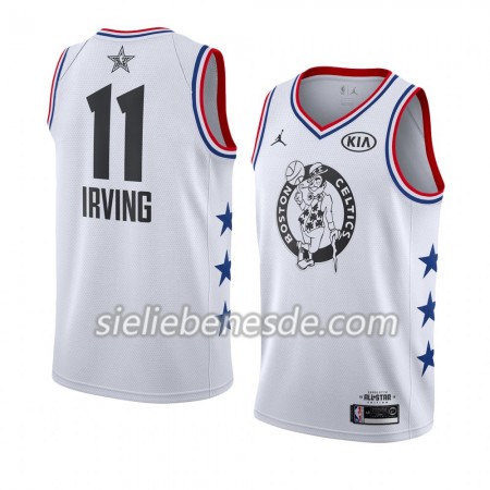 Herren NBA Boston Celtics Trikot Kyrie Irving 11 2019 All-Star Jordan Brand Weiß Swingman